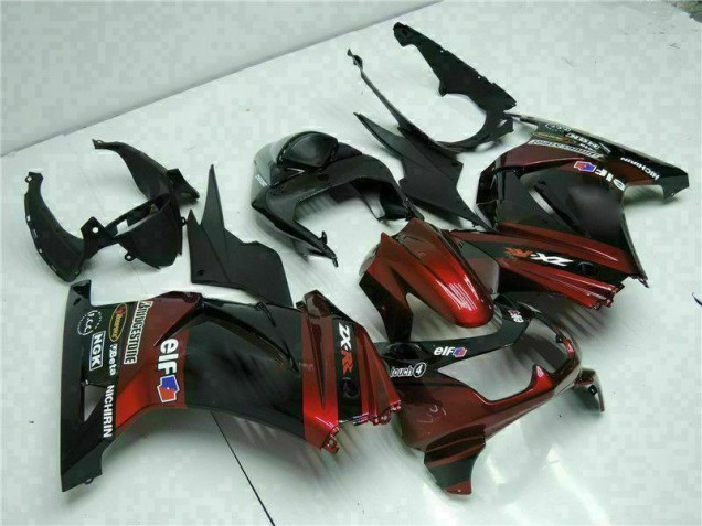 2008-2012 Black Kawasaki EX250 Bike Fairing Kit UK 2008-2012 Black Kawasaki EX250 Bike Fairing Kit UK