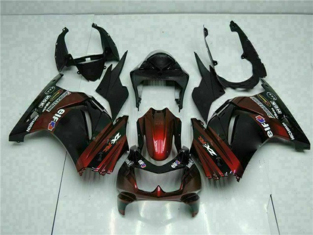 2008-2012 Black Kawasaki EX250 Bike Fairing Kit UK 2008-2012 Black Kawasaki EX250 Bike Fairing Kit UK