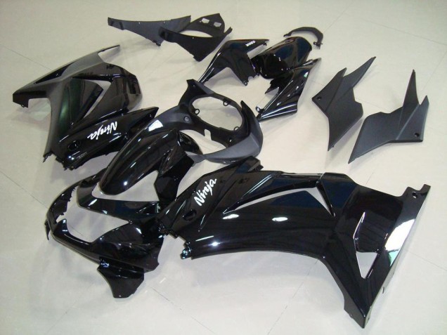 2008-2012 Glossy Black Kawasaki ZX250R Replacement Fairings UK 2008-2012 Glossy Black Kawasaki ZX250R Replacement Fairings UK