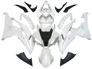 2008-2016 Pearl White R6 Yamaha YZF R6 Motor Bike Fairings UK