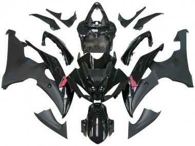 2008-2016 Contrast Black R6 Yamaha YZF R6 Bike Fairing Kit UK