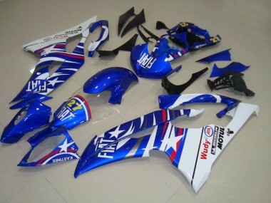 2008-2016 Blue White Fiat 27 Red Wudy Yamaha YZF R6 Motorcycle Fairings Kits UK