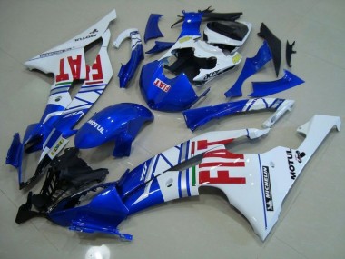 2008-2016 Blue White Red Fiat Yamaha YZF R6 Moto Fairings UK