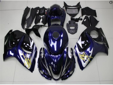 2008-2019 Blue Gold Suzuki GSXR 1300 Hayabusa Motorcycle Bodywork UK