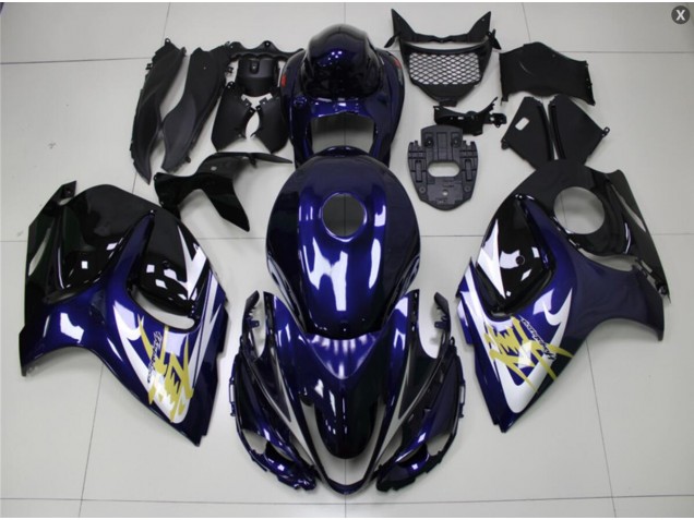 2008-2019 Blue Gold Suzuki GSXR 1300 Hayabusa Motorcycle Bodywork UK