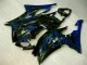 2008-2016 Blue Flame Black Yamaha YZF R6 Motorcylce Fairings UK 2008-2016 Blue Flame Black Yamaha YZF R6 Motorcylce Fairings UK