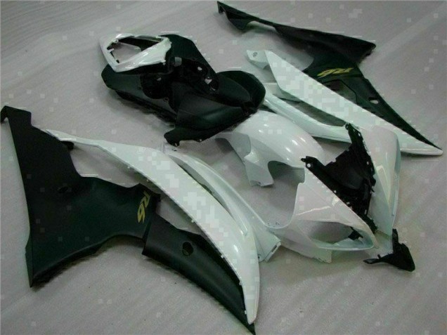 2008-2016 White Black Yamaha YZF R6 Motorcycle Fairings & Bodywork UK 2008-2016 White Black Yamaha YZF R6 Motorcycle Fairings & Bodywork UK