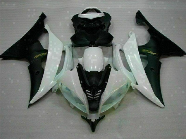 2008-2016 White Black Yamaha YZF R6 Motorcycle Fairings & Bodywork UK 2008-2016 White Black Yamaha YZF R6 Motorcycle Fairings & Bodywork UK