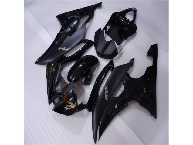 2008-2016 Glossy Matte Black Yamaha YZF R6 Motorcycle Fairings Kits UK 2008-2016 Glossy Matte Black Yamaha YZF R6 Motorcycle Fairings Kits UK