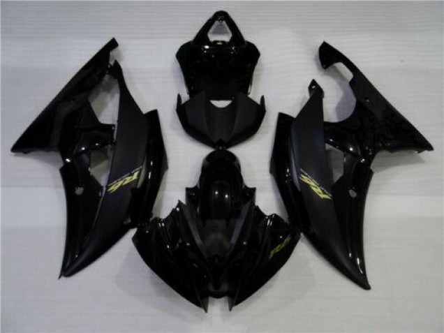 2008-2016 Glossy Matte Black Yamaha YZF R6 Motorcycle Fairings Kits UK 2008-2016 Glossy Matte Black Yamaha YZF R6 Motorcycle Fairings Kits UK