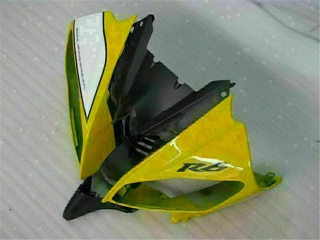 2008-2016 Yellow White Yamaha YZF R6 Motorcycle Replacement Fairings UK 2008-2016 Yellow White Yamaha YZF R6 Motorcycle Replacement Fairings UK