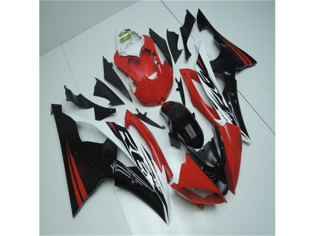 2008-2016 Red White Yamaha YZF R6 Motorcyle Fairings UK 2008-2016 Red White Yamaha YZF R6 Motorcyle Fairings UK
