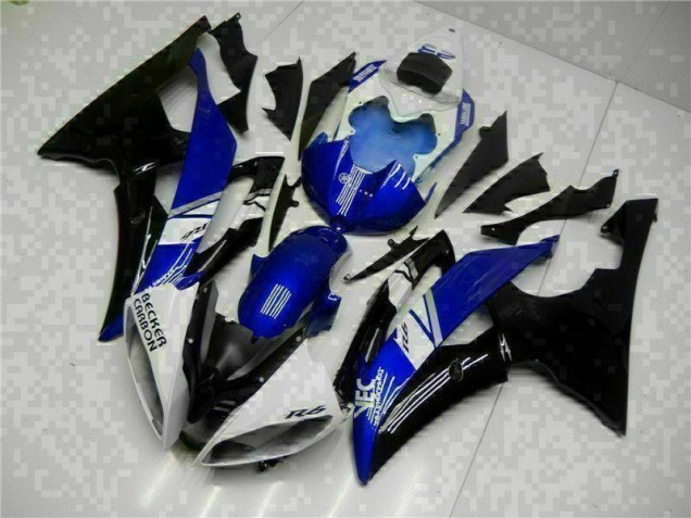 2008-2016 Blue Black Yamaha YZF R6 Motorcycle Fairing Kit UK 2008-2016 Blue Black Yamaha YZF R6 Motorcycle Fairing Kit UK