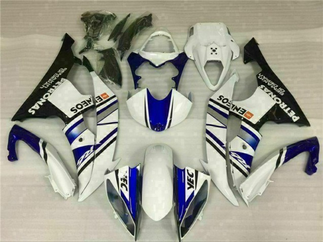 2008-2016 Blue White Blue White ENEOS Yamaha YZF R6 Bike Fairing Kit UK 2008-2016 Blue White Blue White ENEOS Yamaha YZF R6 Bike Fairing Kit UK