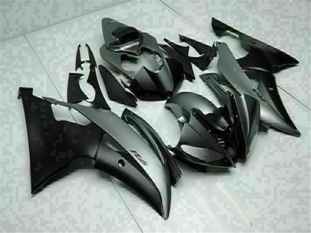 2008-2016 Grey Black Yamaha YZF R6 Moto Fairings UK 2008-2016 Grey Black Yamaha YZF R6 Moto Fairings UK