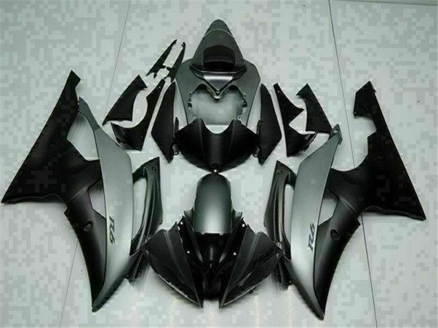 2008-2016 Grey Black Yamaha YZF R6 Moto Fairings UK 2008-2016 Grey Black Yamaha YZF R6 Moto Fairings UK