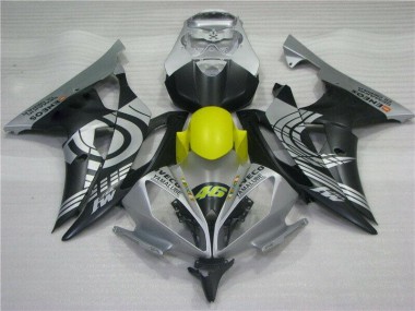 2008-2016 Yellow Black Silver Yamaha YZF R6 Motor Fairings UK