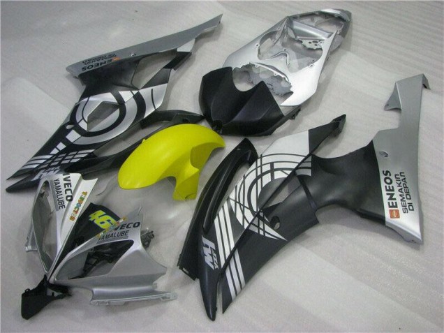 2008-2016 Yellow Black Silver Yamaha YZF R6 Motor Fairings UK