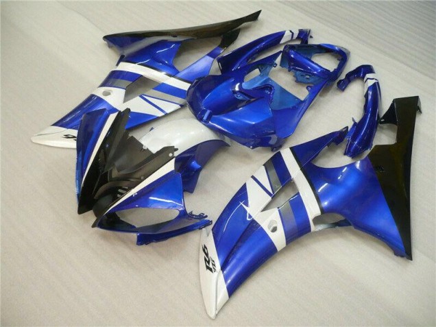 2008-2016 Blue White Black Yamaha YZF R6 Bike Fairings & Bodywork UK 2008-2016 Blue White Black Yamaha YZF R6 Bike Fairings & Bodywork UK