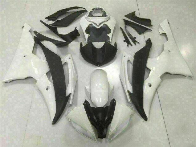 2008-2016 White Yamaha YZF R6 Motorcycle Bodywork UK 2008-2016 White Yamaha YZF R6 Motorcycle Bodywork UK