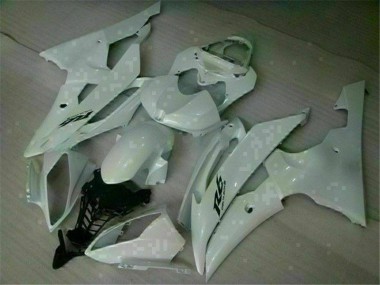 2008-2016 White Yamaha YZF R6 Replacement Fairings UK
