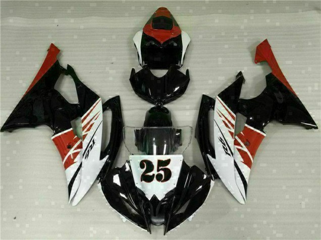 2008-2016 White Black Yamaha YZF R6 Motor Fairings UK 2008-2016 White Black Yamaha YZF R6 Motor Fairings UK