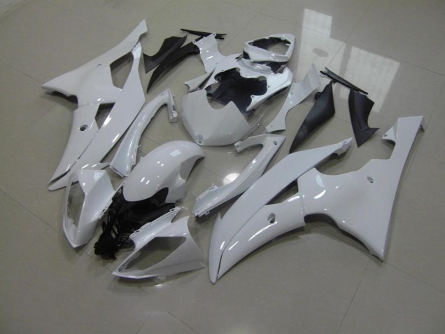 2008-2016 Pearl White No Decals Yamaha YZF R6 Motorbike Fairing UK 2008-2016 Pearl White No Decals Yamaha YZF R6 Motorbike Fairing UK