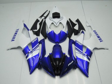 2008-2016 Blue White OEM Style Yamaha YZF R6 Motorcycle Fairing Kit UK