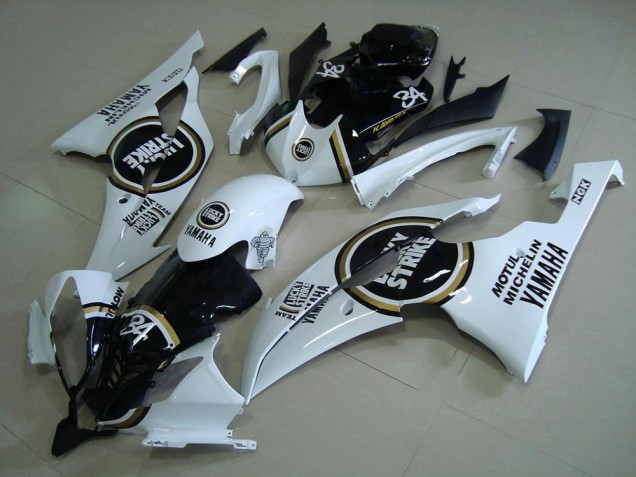 2008-2016 Black Lucky Strike Yamaha YZF R6 Motor Bike Fairings UK 2008-2016 Black Lucky Strike Yamaha YZF R6 Motor Bike Fairings UK