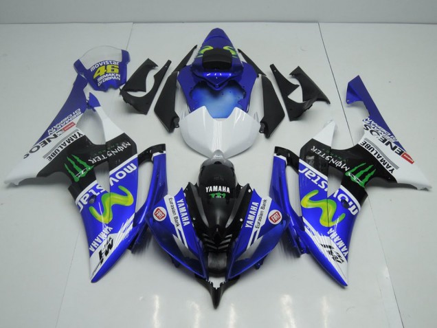 2008-2016 New Movistar Yamaha YZF R6 Motorcycle Fairing Kit UK 2008-2016 New Movistar Yamaha YZF R6 Motorcycle Fairing Kit UK