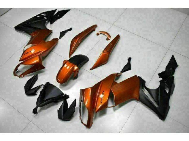 2009-2011 Orange Kawasaki EX650 Motorbike Fairing UK 2009-2011 Orange Kawasaki EX650 Motorbike Fairing UK
