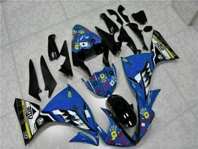 2009-2011 Blue Yamaha YZF R1 Bike Fairings UK 2009-2011 Blue Yamaha YZF R1 Bike Fairings UK