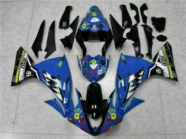 2009-2011 Blue Yamaha YZF R1 Bike Fairings UK