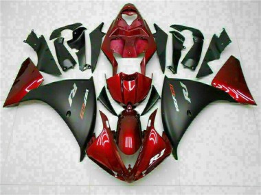 2009-2011 Red Black Yamaha YZF R1 Motorbike Fairing Kits UK