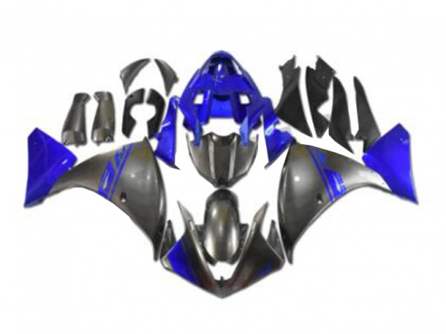 2009-2011 Grey Blue Yamaha YZF R1 Motor Bike Fairings UK 2009-2011 Grey Blue Yamaha YZF R1 Motor Bike Fairings UK