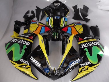 2009-2011 Rossi Moviestar Yamaha YZF R1 Bike Fairing Kit UK