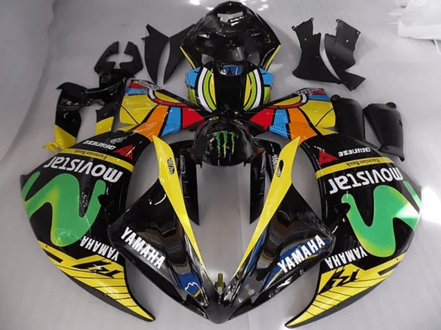 2009-2011 Rossi Moviestar Yamaha YZF R1 Bike Fairing Kit UK 2009-2011 Rossi Moviestar Yamaha YZF R1 Bike Fairing Kit UK