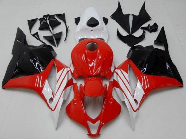 2009-2012 Red White Black Honda CBR600RR Replacement Motorcycle Fairings UK