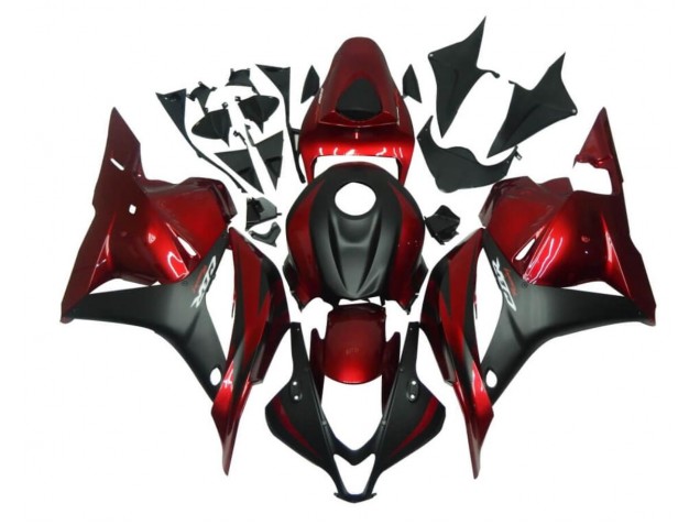 2009-2012 Red Black Honda CBR600RR Motorcycle Fairings Kits UK