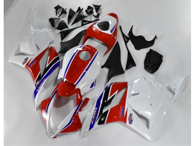 2009-2012 Red White Blue Honda CBR600RR Moto Fairings UK