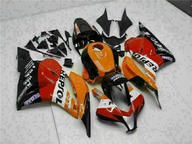 2009-2012 Orange Repsol Honda CBR600RR Motor Fairings UK