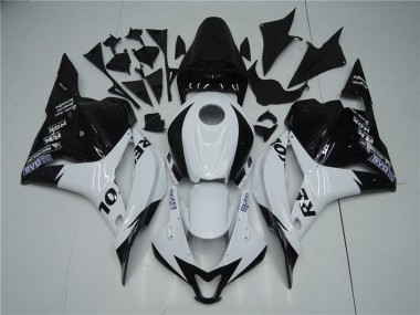 2009-2012 White Black Honda CBR600RR Motorcycle Replacement Fairings UK