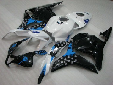 2009-2012 Black White Blue Honda CBR600RR Motor Fairings UK