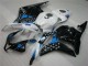 2009-2012 Black White Blue Honda CBR600RR Motor Fairings UK 2009-2012 Black White Blue Honda CBR600RR Motor Fairings UK