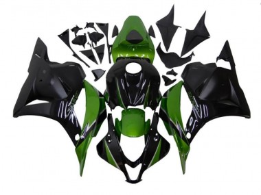 2009-2012 Green Black Honda CBR600RR Motorcycle Fairings Kit UK