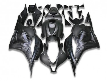 2009-2012 Grey Black Honda CBR600RR Motorcycle Fairings Kit UK