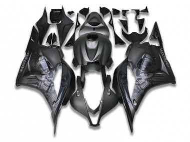 2009-2012 Grey Black Honda CBR600RR Motorcycle Fairings Kit UK