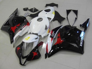 2009-2012 Black Red White Honda CBR600RR Motorcycle Bodywork UK