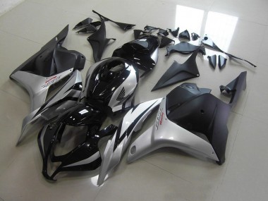2009-2012 Black Silver Honda CBR600RR Motorbike Fairings UK