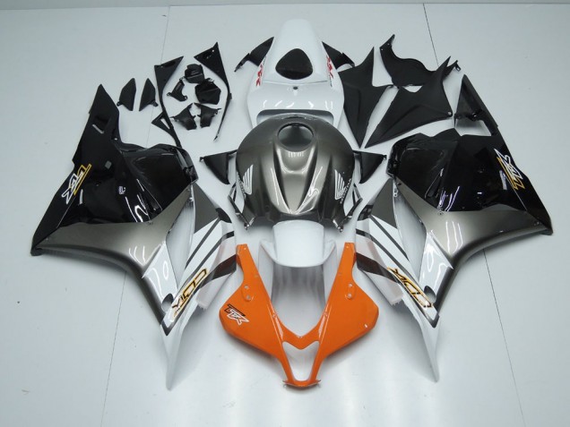 2009-2012 Orange Grey Black Honda CBR600RR Moto Fairings UK